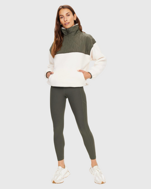 the upside aster pullover ivory