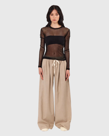 the upside rodeo franca pant ivory
