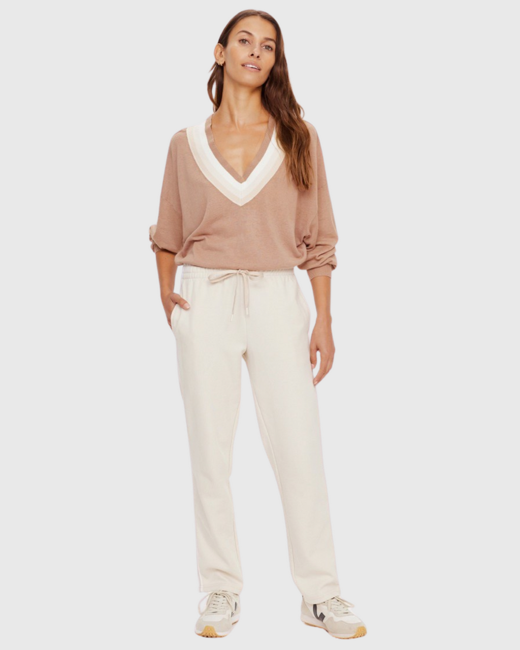 the upside rodeo franca pant ivory