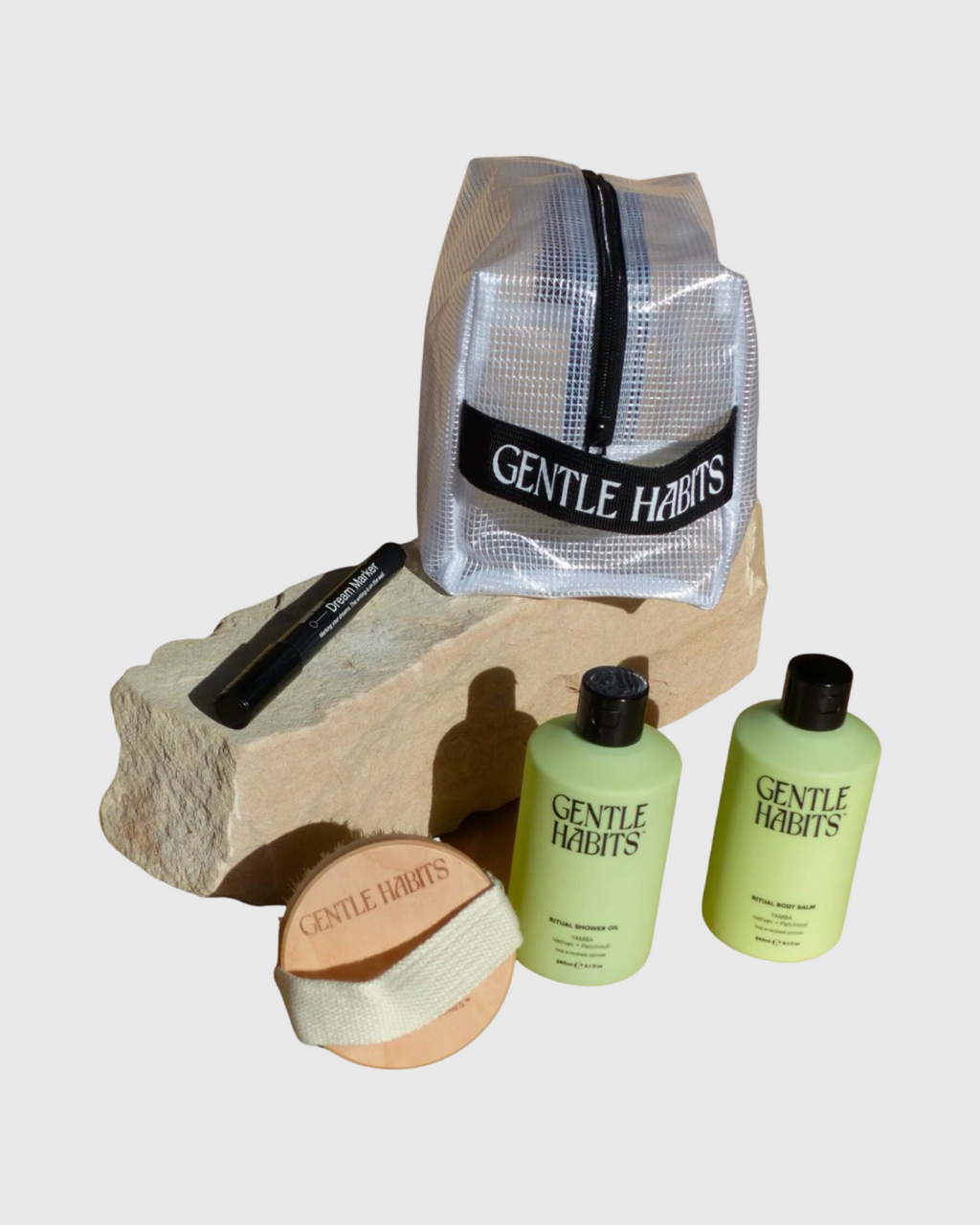 gentle habits yamba shower ritual gift pack
