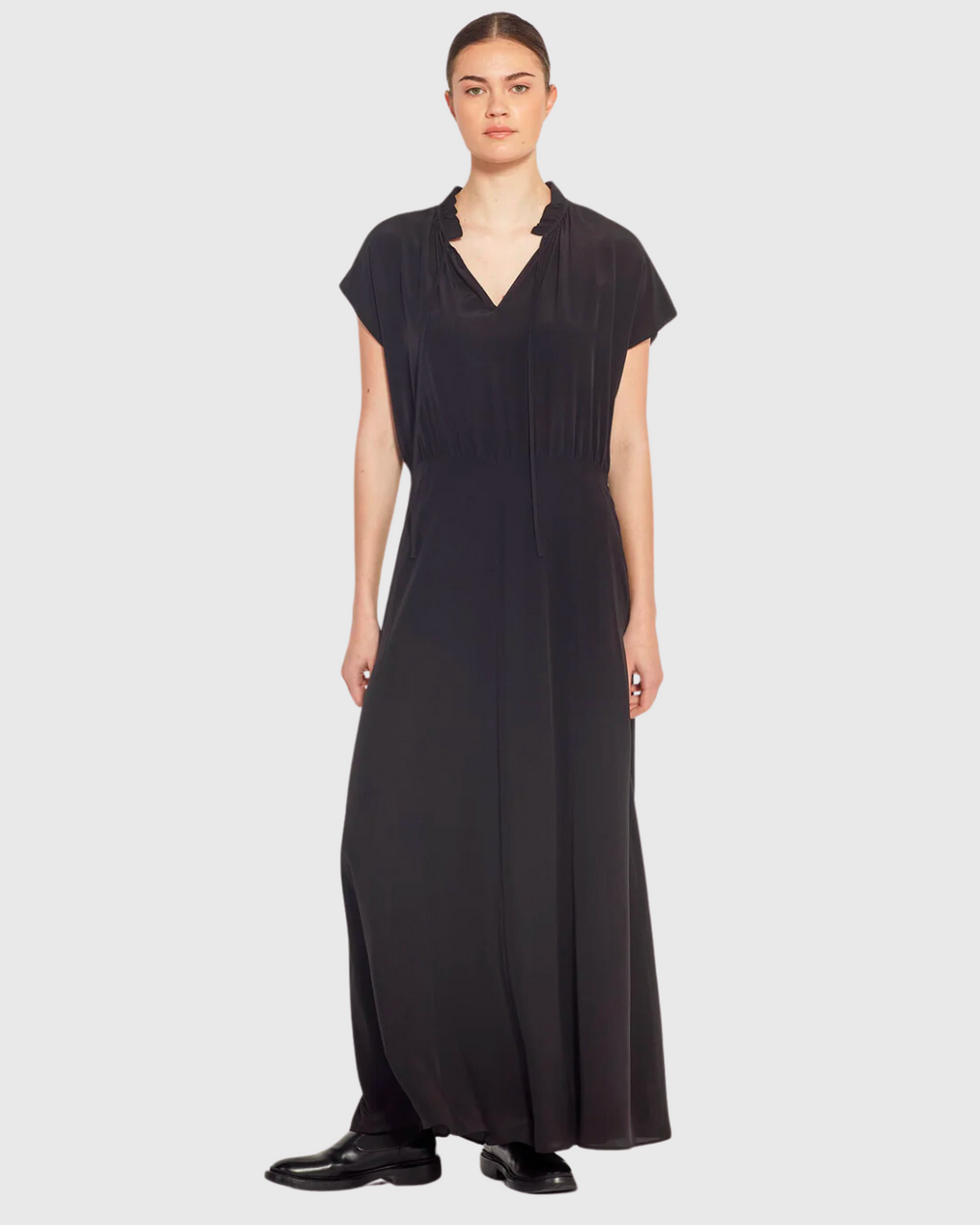 juliette hogan pamela dress (silk cdc) black