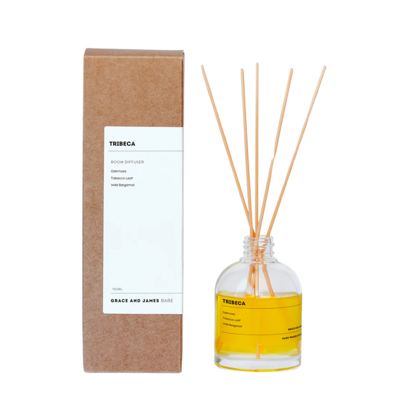grace & james bare tribeca reed diffuser 150ml