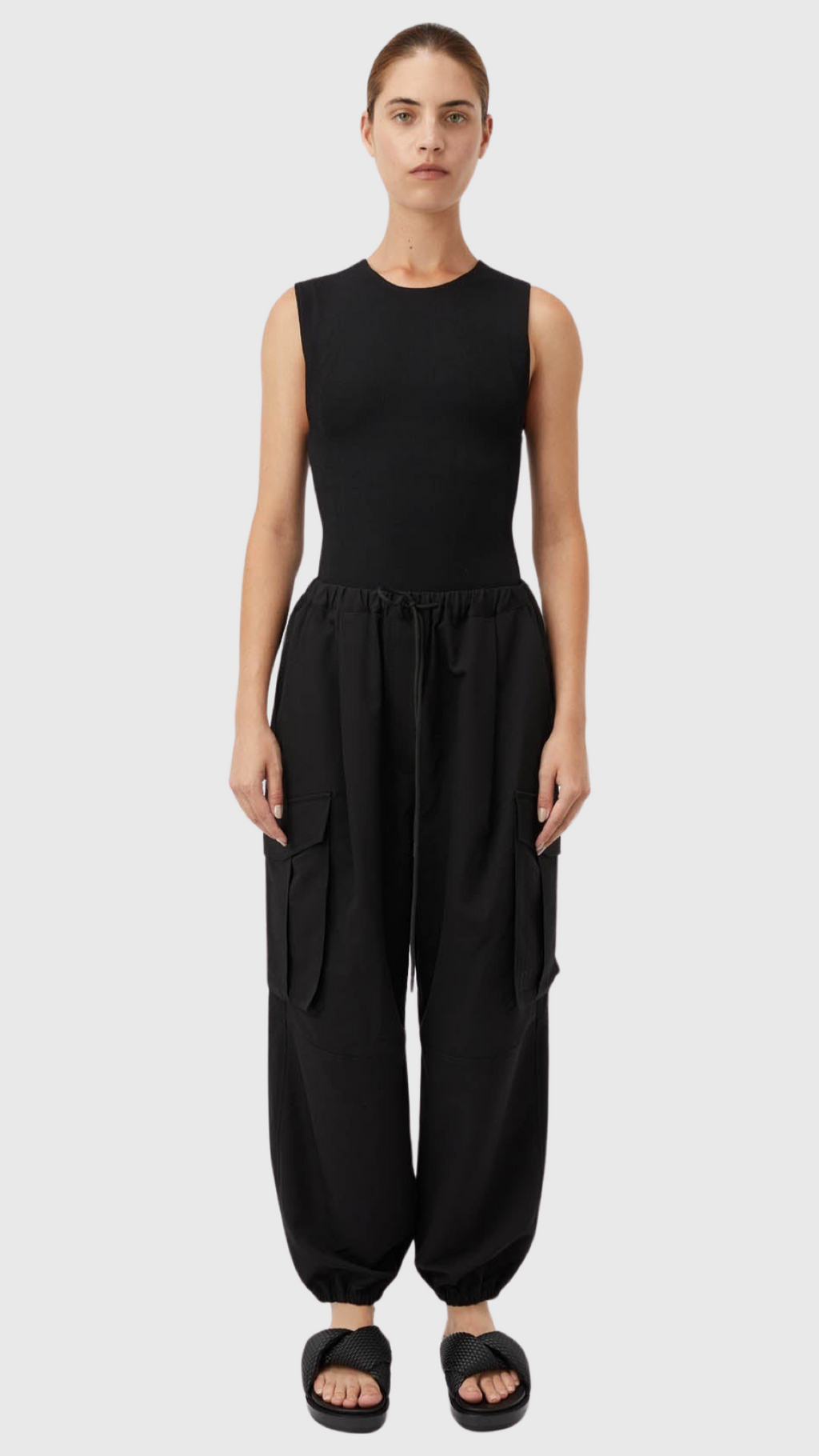 camilla and marc archer cargo pant black