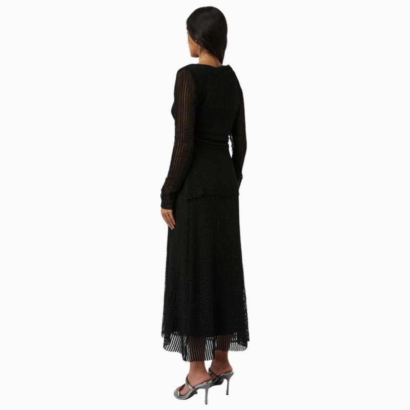 camilla and marc willa textured top black