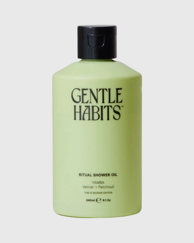 gentle habits ritual shower oil byron bay