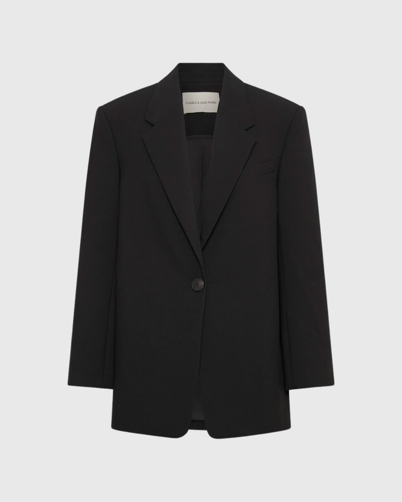 camilla and marc mackinley oversized blazer black