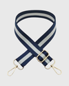 stripe bag strap