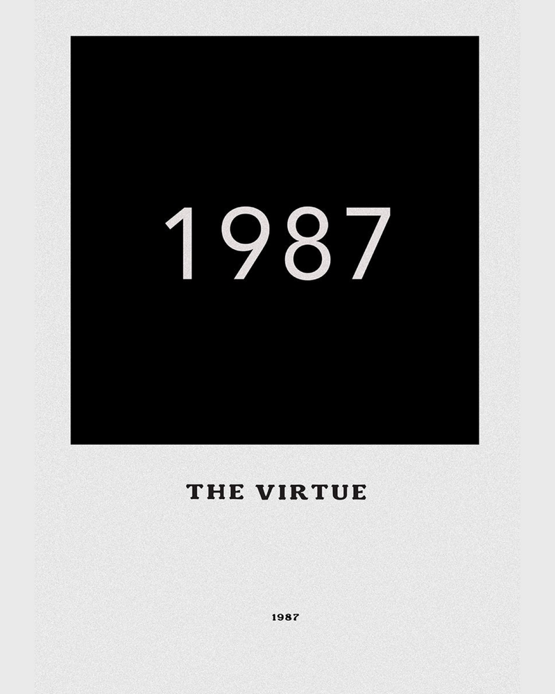the virtue 1987 travel candle 120gm