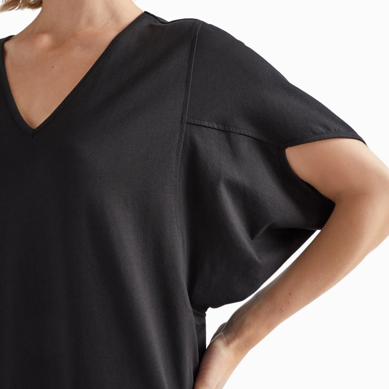 elk nid t shirt dress black