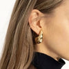 psalm studio drop earrings gold