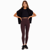 the upside kim crop tee black