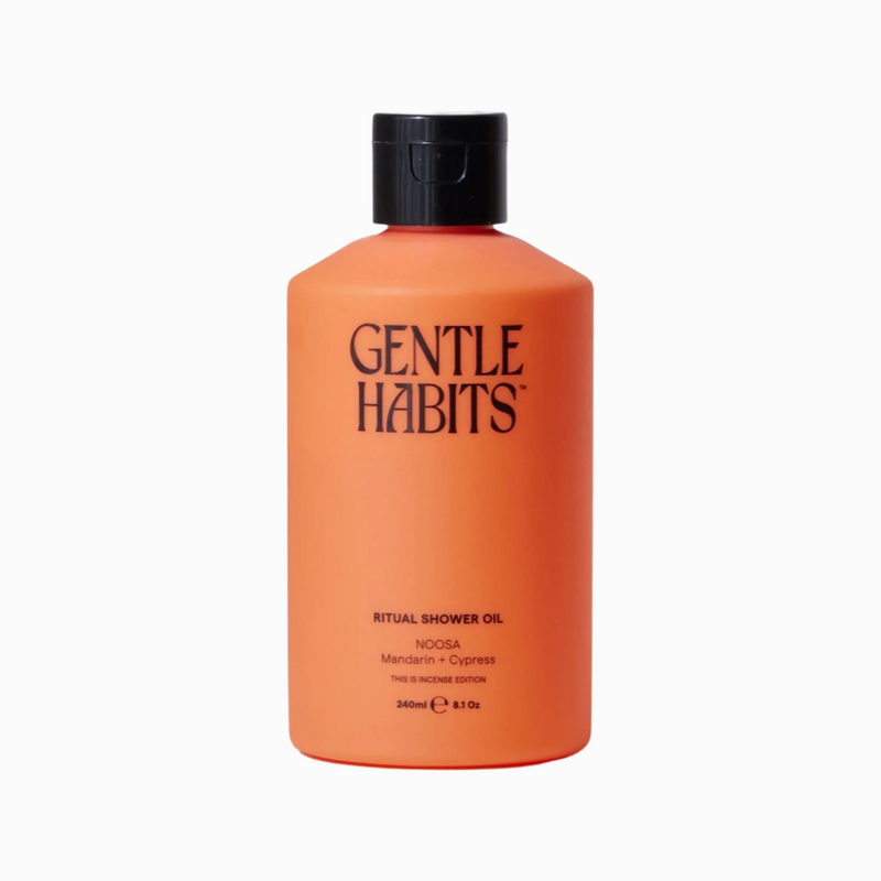 gentle habits ritual shower oil byron bay