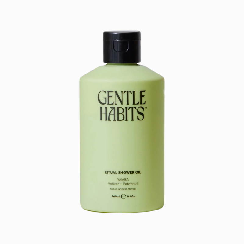 gentle habits ritual shower oil yamba