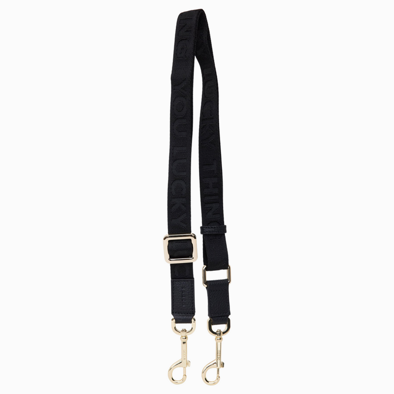 saben feature strap lucky thing black