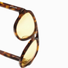 stolen girlfriends club nevada sunglasses tortoise/yellow lense