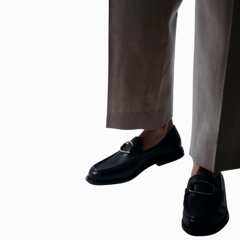 la tribe amelia loafer black